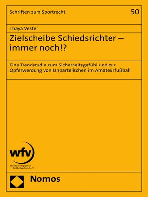 cover image of Zielscheibe Schiedsrichter--immer noch!?